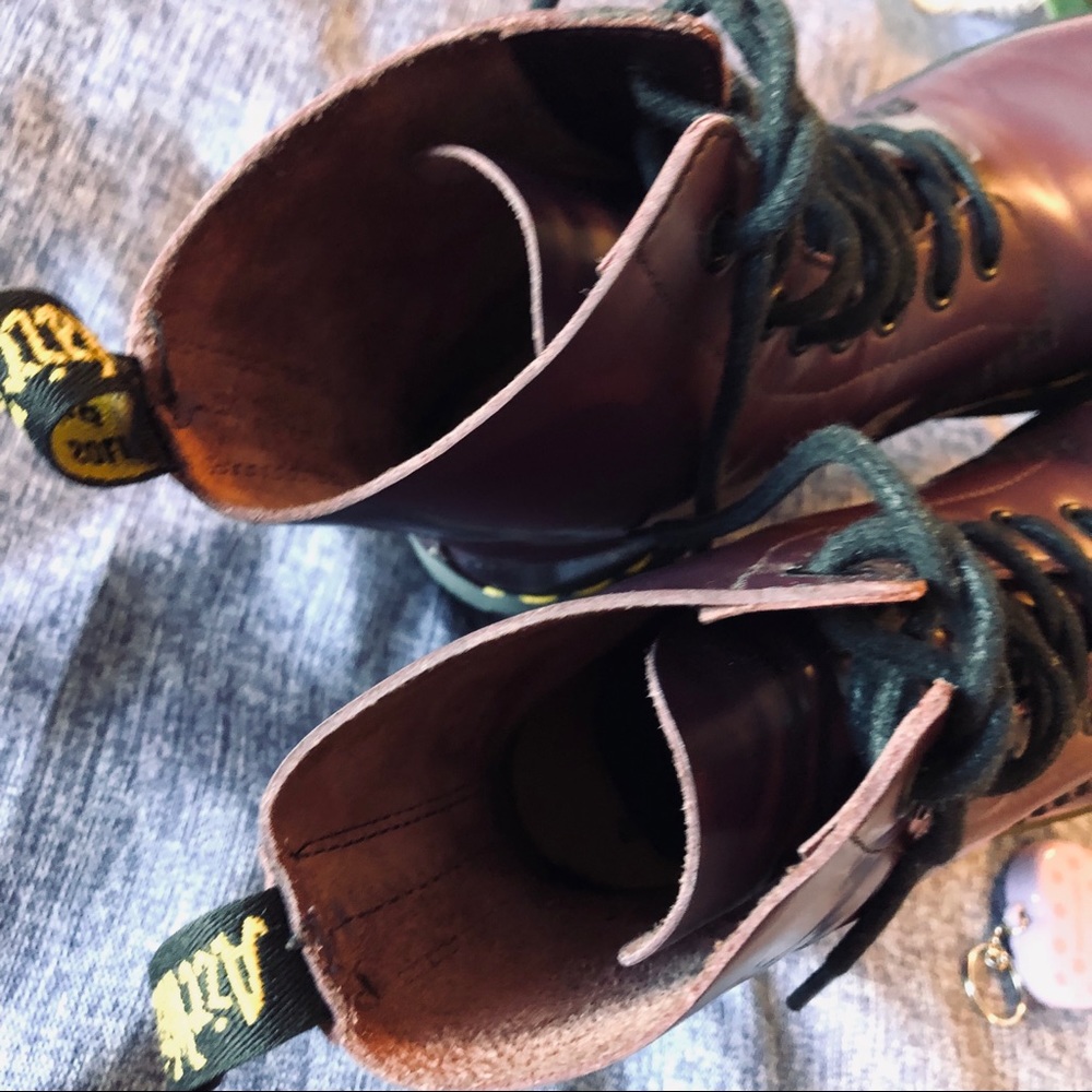 💜DR MARTENS💜 Clemency Purple Boots - Picture 4 of 6